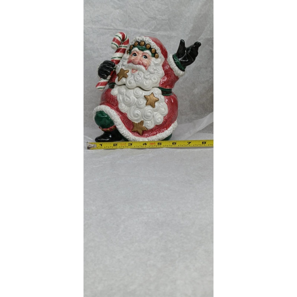 Fitz & Floyd  Essentials Santa Claus Cookie Jar